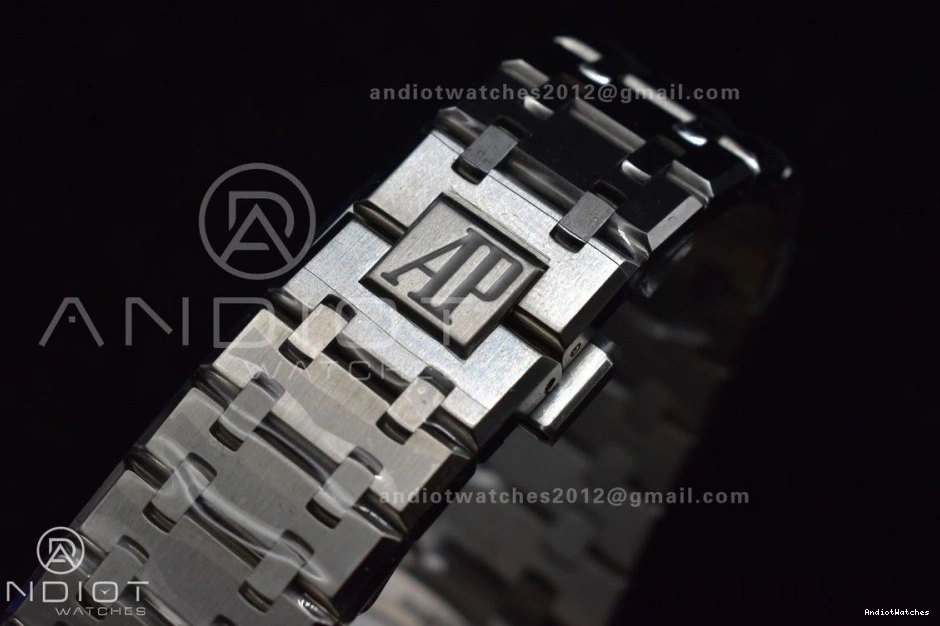 Super Textured Edition on 15500 Dial 445 Clone Bracelet APSF 41mm A4302 Blue Best Lightweight 1:1 Oak Royal SS SS 0107